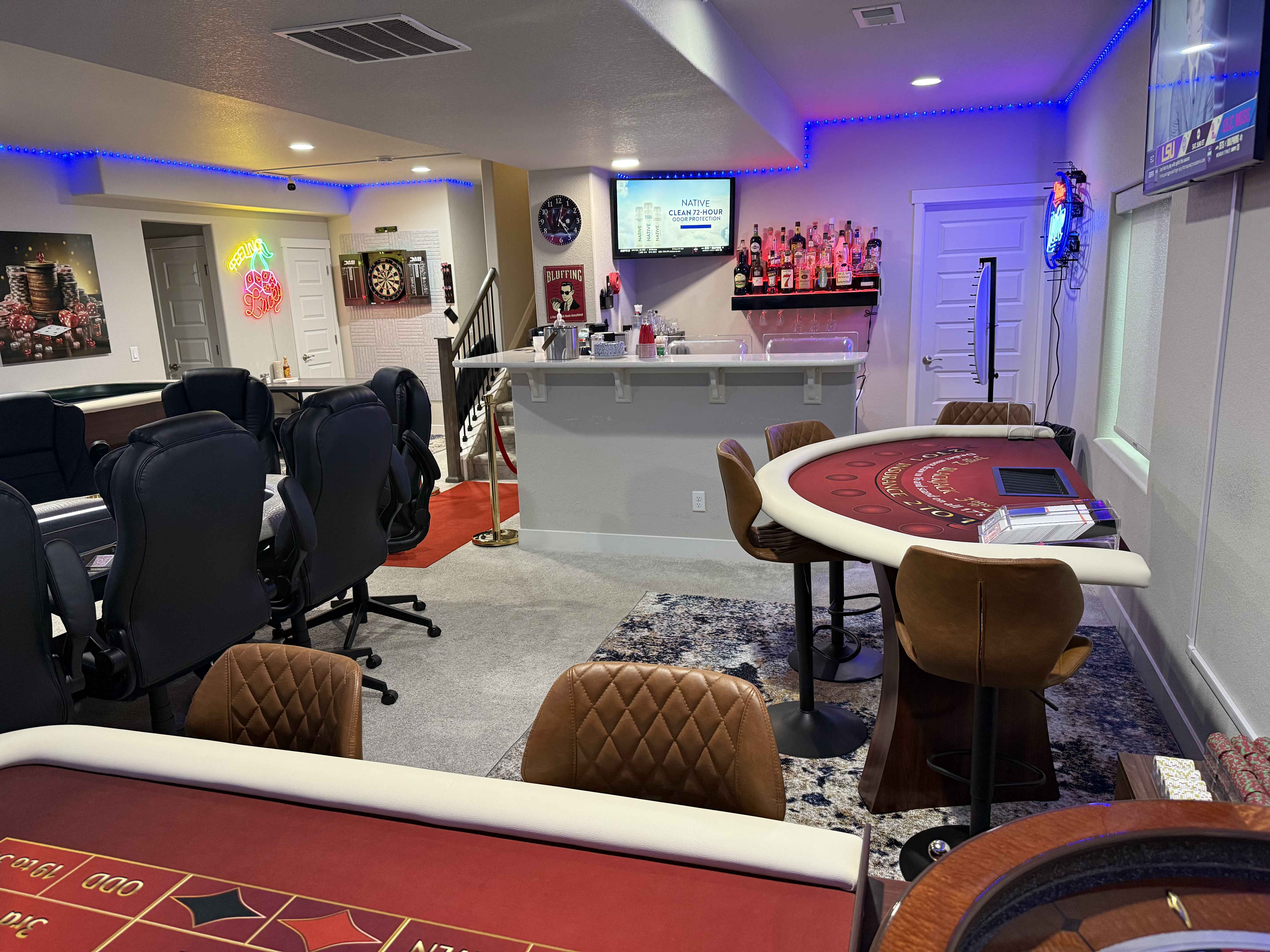 Bar area